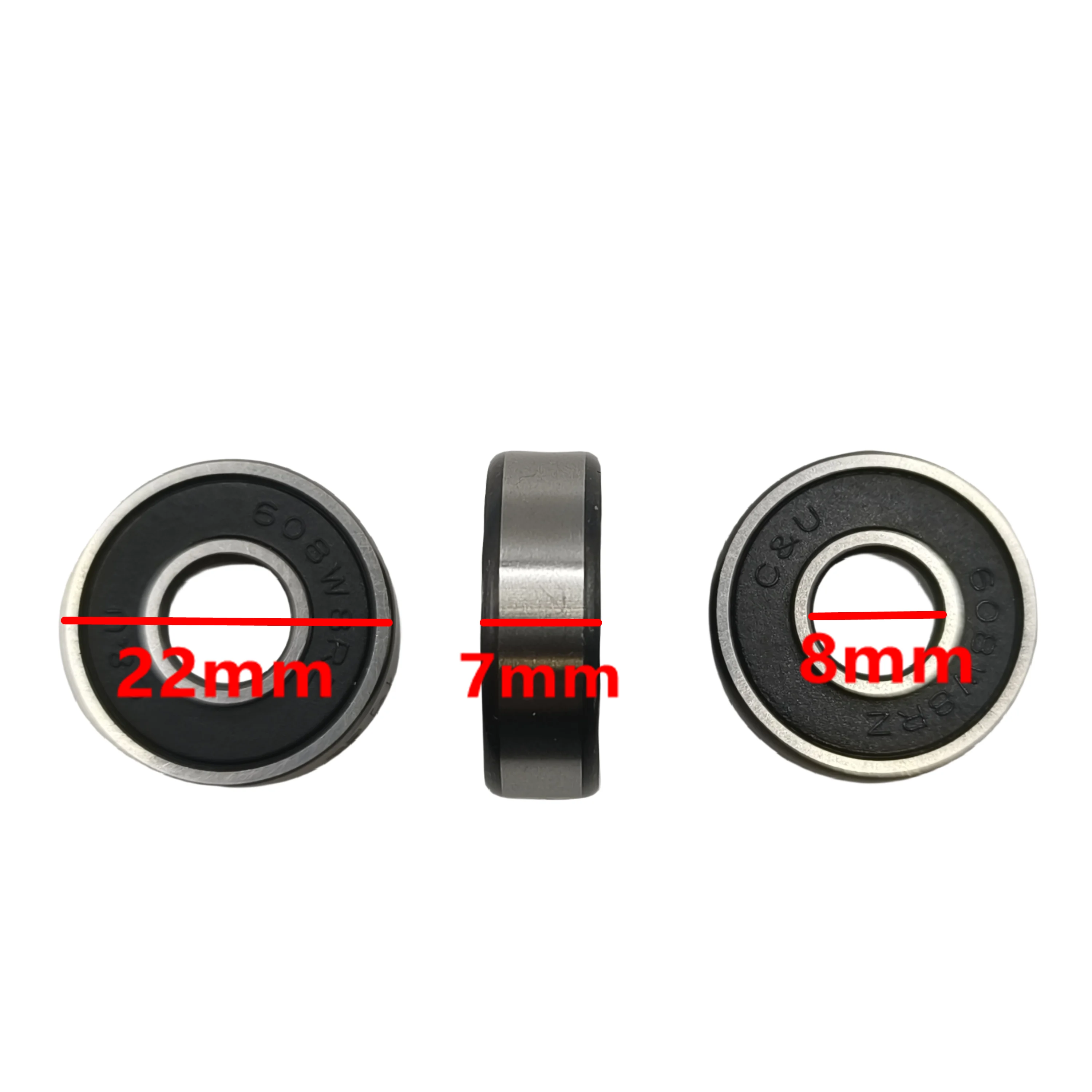 Speed Skate Wheel 90MM 100mm 110mm Thickness 24mm with Bearing 85a 8pcs/lot