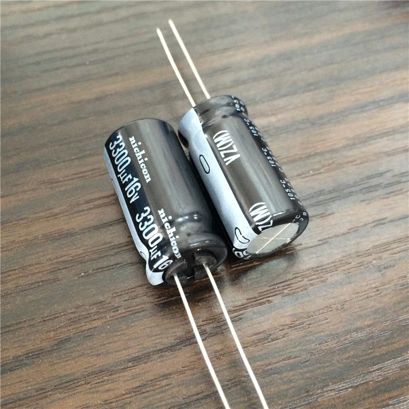 

10pcs/100pcs 3300uF 16V NICHICON VZ Series Wide Temperature Range12.5x25mm 16V3300uF Aluminum Electrolytic Capacitor