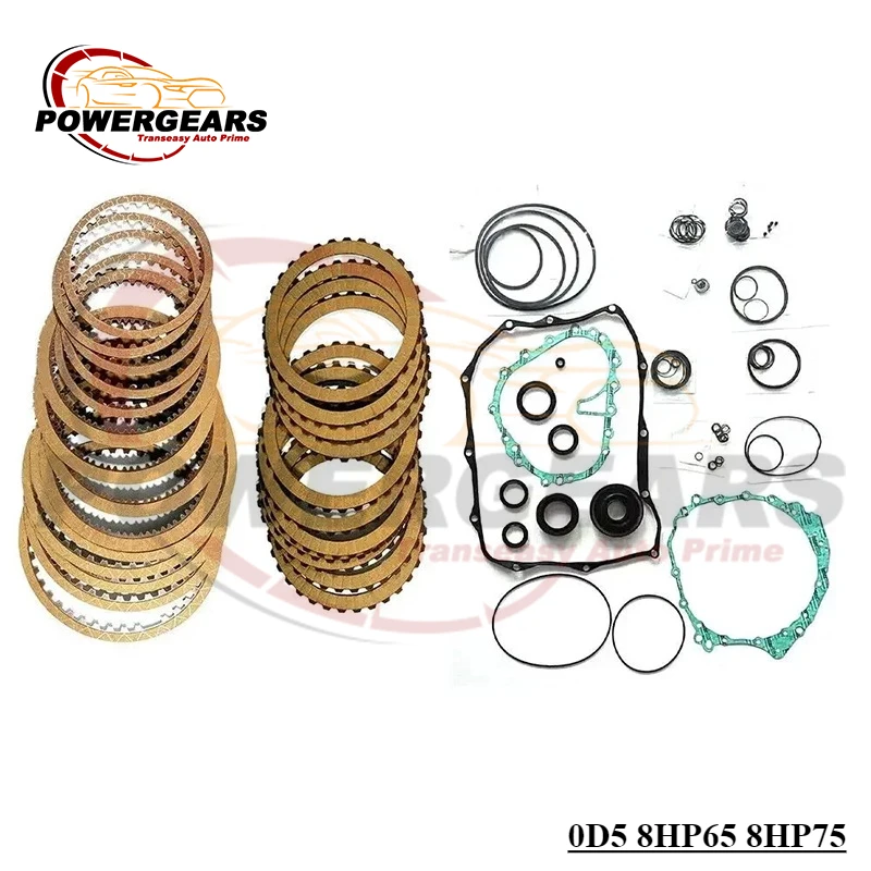 

New 0D5 8HP65 8HP75 AUTOMATIC TRANSMISSION REPAIR KIT Friction Steel Plate Kit Overhaul Kit Suit For VW Audi 8HP65A