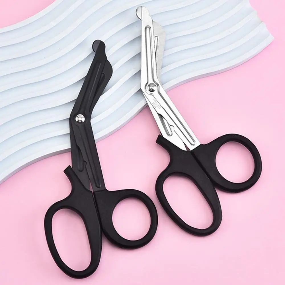 Gauze Scissors Rescue First Aid EMT Trauma Bandage Shears Stainless Steel Scissors Emergrncy EDC Outdoor Gear