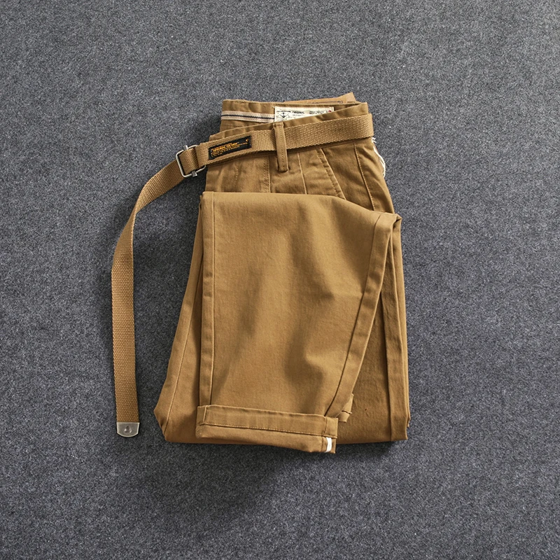 CityBoy Stylish Tapered Straight Smart Chino Pants | Twill Woven 5-Pocket Design | Cotton Stretch Casual Trousers for Men