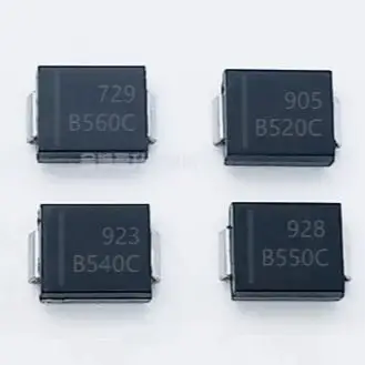 500PCS B560C-13-F B550C-13-F B540C-13-F B530C-13-F B520C13-F diodo Schottky SMC SMB patch