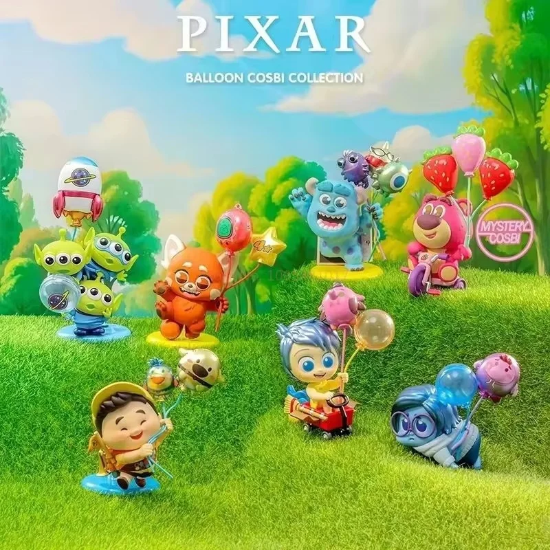 

Серия фигурок Disney Pixar Balloon Series COSBI: мини-фигурка в закрытой упаковке, милая коллекционная игрушка, официальная модель для фанатов, подарок, случайное сюрприз-предложение