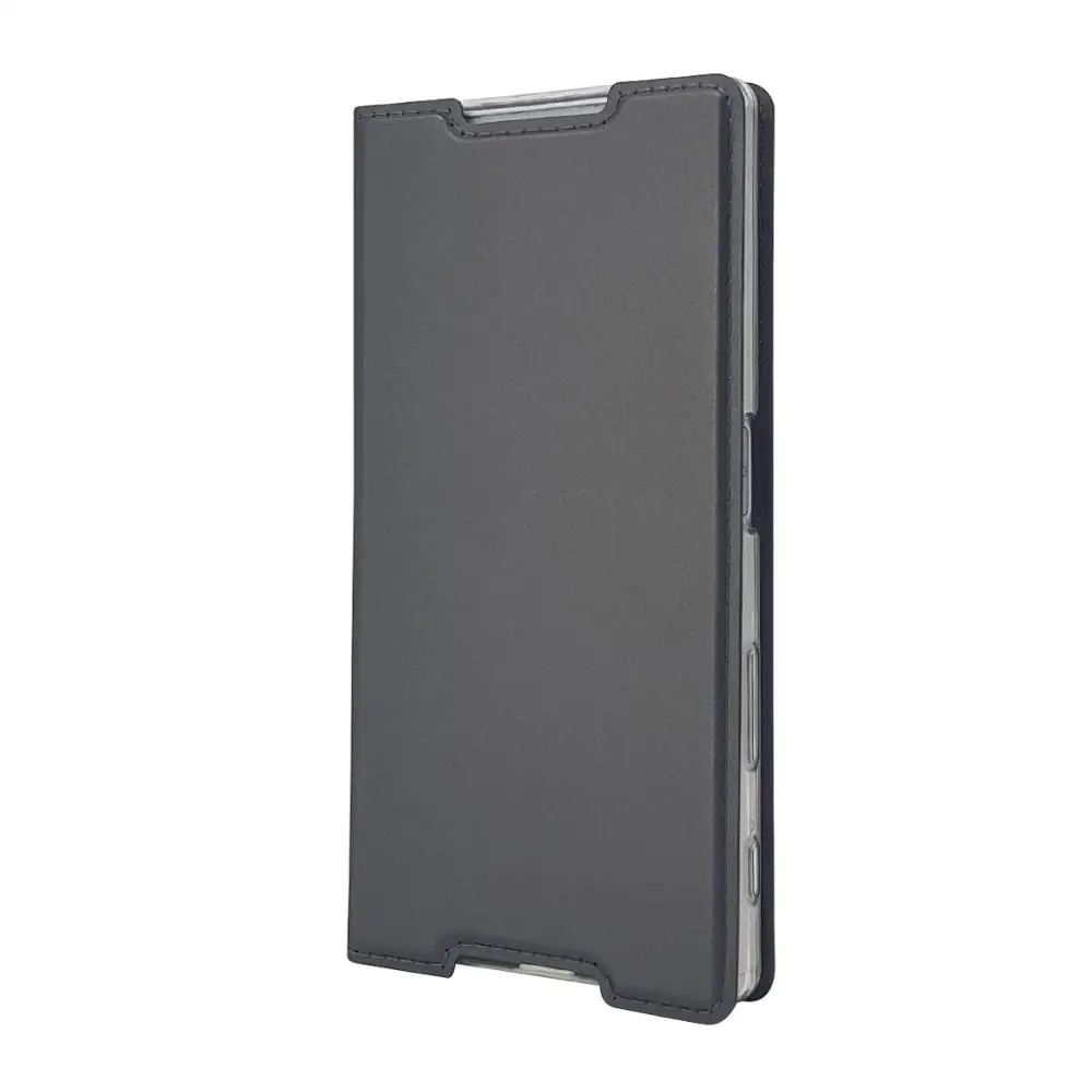 Ultra Thin Magnet Leather Flip Case For Sony Xperia XZ XZ1 XZ2 XZ3 Z5 Compact X Premium XA XA1 Plus XA2 Ultra L1 L2 L4 Cover