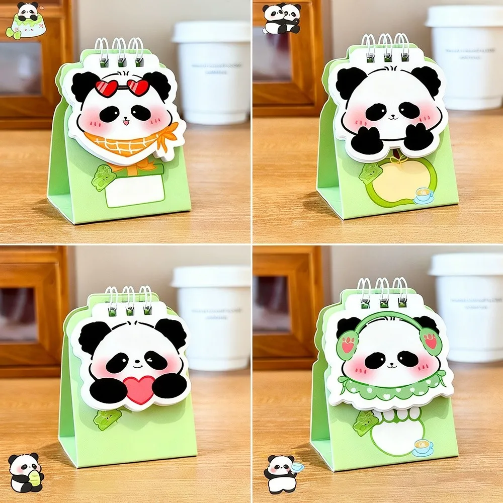 لطيف صغير 2026 أجندة مكتبية /رزنامة مكتبية لفائف ملزمة الكرتون سطح المكتب التقويم سانتا كلوز الجدول الزمني مخطط الهدايا #4