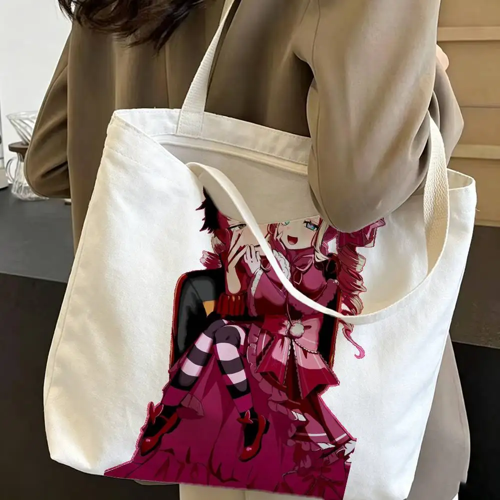 Re Z-ZERO S-Starting Life in Another World Print Bag Eco Shopper Cotton Jute Bag Reusable Bag Foldable Reusable Sac Tissu
