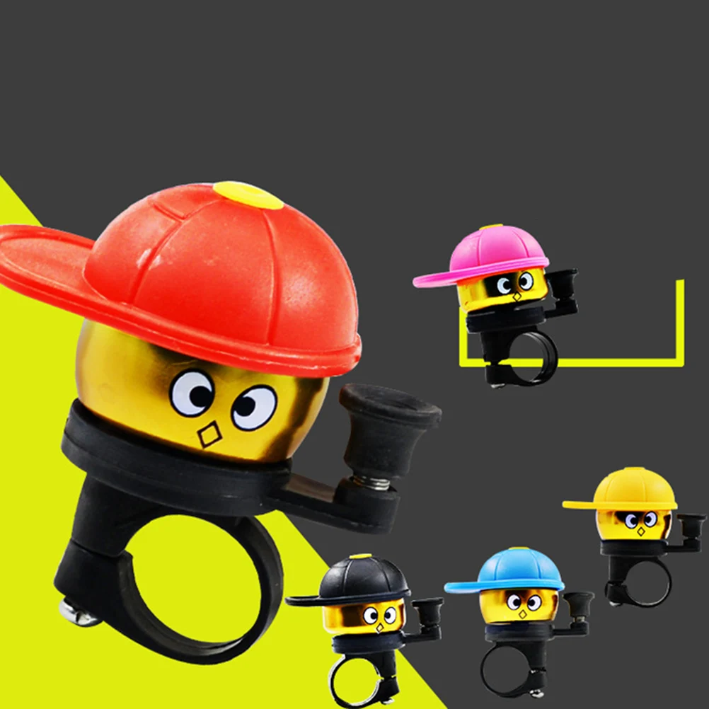 

Cute Kids Bike Bell Environmental Friendly Aluminum Alloy ABS Material Loud Clear Sound 22 5mm Diameter Bicycle