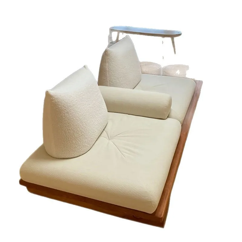 

Japanese style, wabi-sabi style, solid wood, sofa, tatami, homestay, small apartment, living room