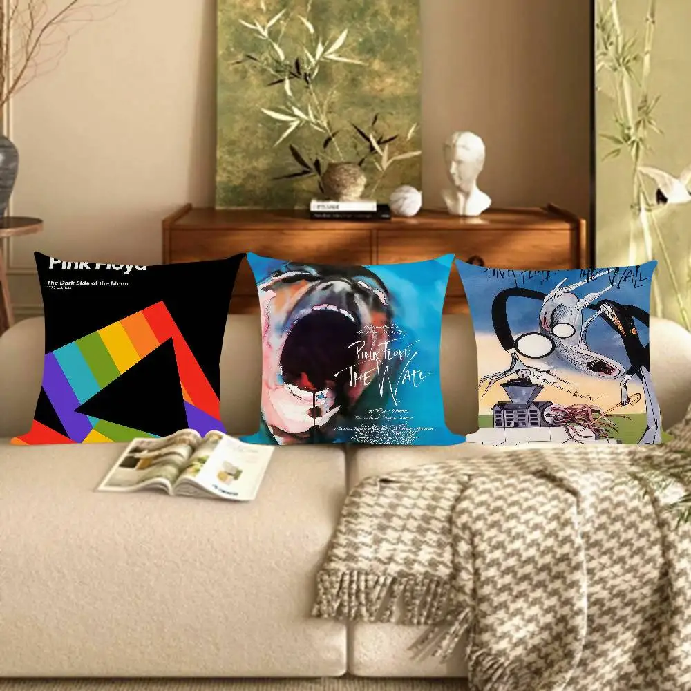 Rock Band P-PinK F-Floyd Cushion Cover 30x50 Polyester Sofa Cushions Decorative Throw Pillows Home Decoration Pillowcover