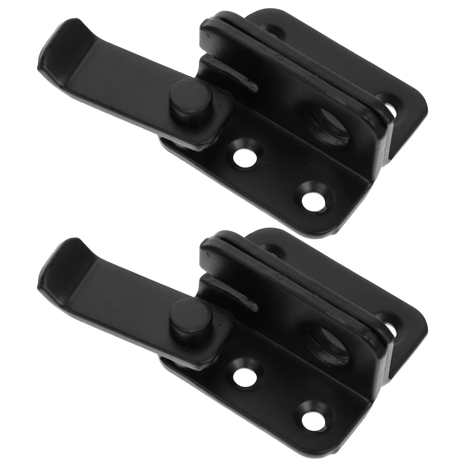 

2Pcs Sliding Door Lock Stainless Steel Anti-Theft Gate Latch Heavy Duty Privacy Lock for Wood Fence Barn Door Gate Latch