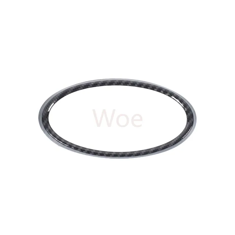 WoeFor Subaru BRZ 2022 2023 2024 rear car logo decorative ring Car logo decorative ring ABS Piano black Car decorative accessori - view 4
