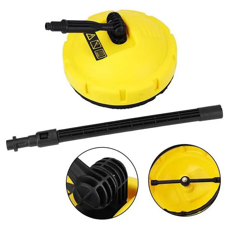 Outdoor Patio Cleaner Pressure Washer Patio Deck Cleaner Rotating Jet Dirt Scrubber Flexible Rotary Wall Cleaner Brush Tool