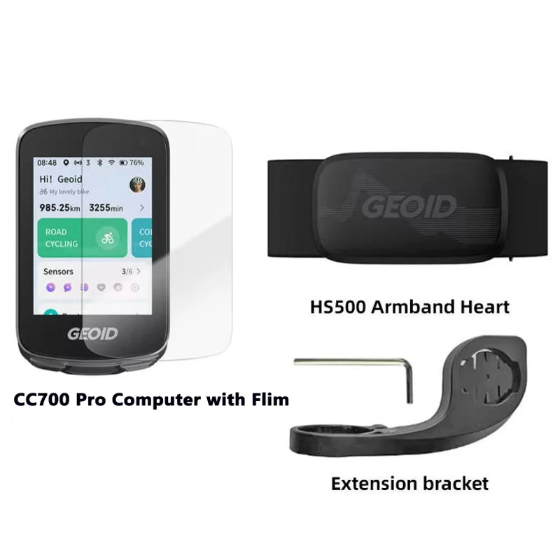 GEOID CC700 Pro 自転車GPSコンピュータ 2.8インチカラースクリーン