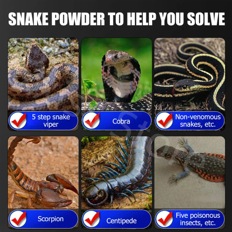500g Wilderness Survival, Outdoor Hiking Snake-proof Powder, Insect Repellent Granular Powder