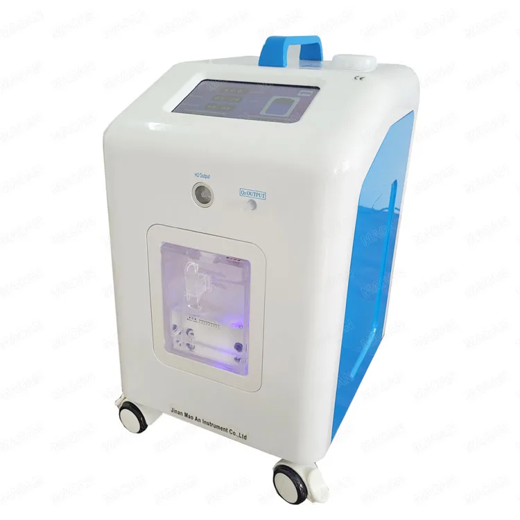 hydrogen fuel cells hydrogen water generator H2 flow adjustable large LCD touch screen 1800ml/min