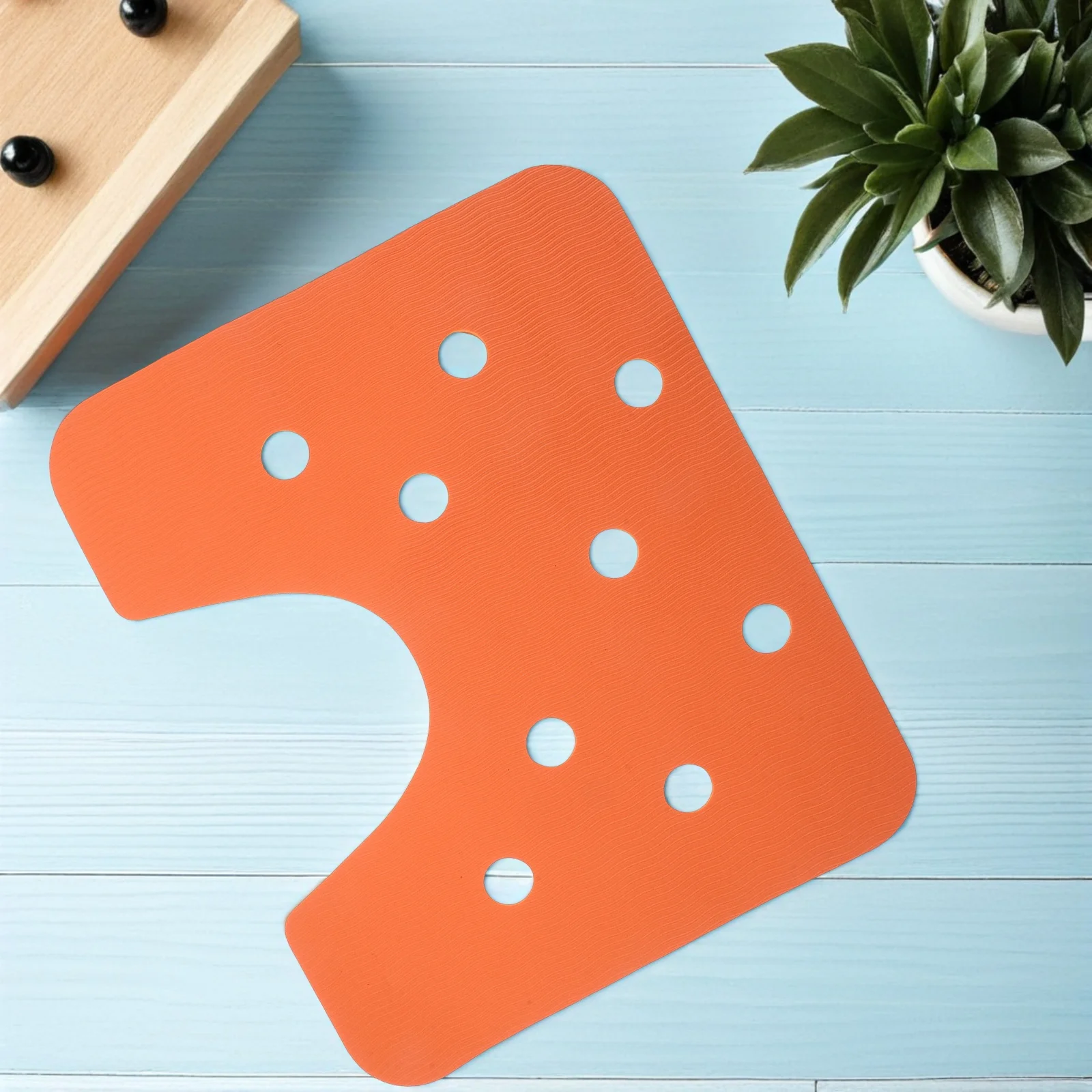 وسادة مقعد الدش مقاومة للماء غير قابلة للانزلاق على شكل حرف U وسادة كرسي الحمام لكبار السن كراسي الحمام آمنة مقعد حمام حصيرة #5