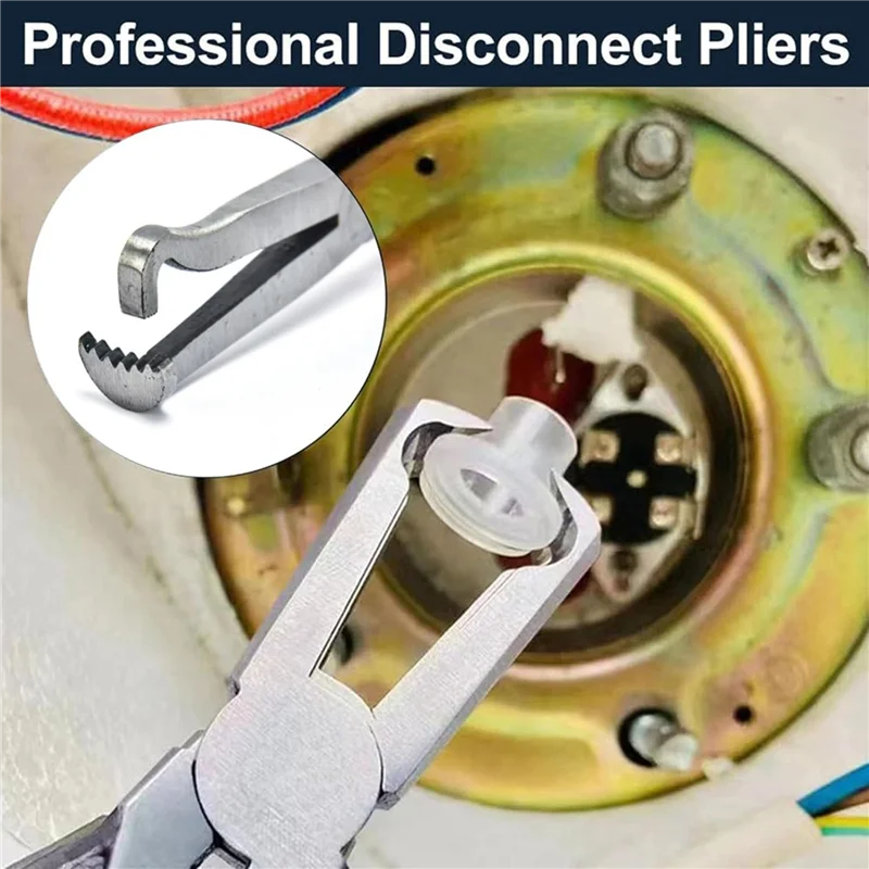 YWDZ-4X Electrical Disconnect Pliers,Electrical Connector Pliers For Cars,Fuel Line Petrol Clip Pipe Pliers