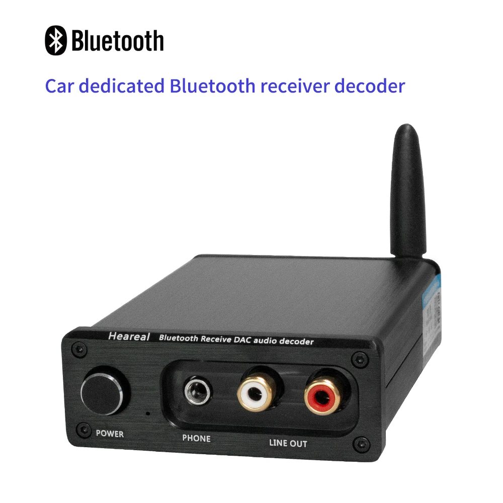 

Car Dedicated QCC5125 Bluetooth Audio Receiver Amplifier ES9018 Decoder Support LDAC APTX-HD