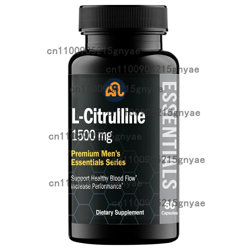 

1500 Milligrams of L-citrulline Supplement (60 Vegetarian Capsules) - Endurance, Exercise Performance - Men's Supplement