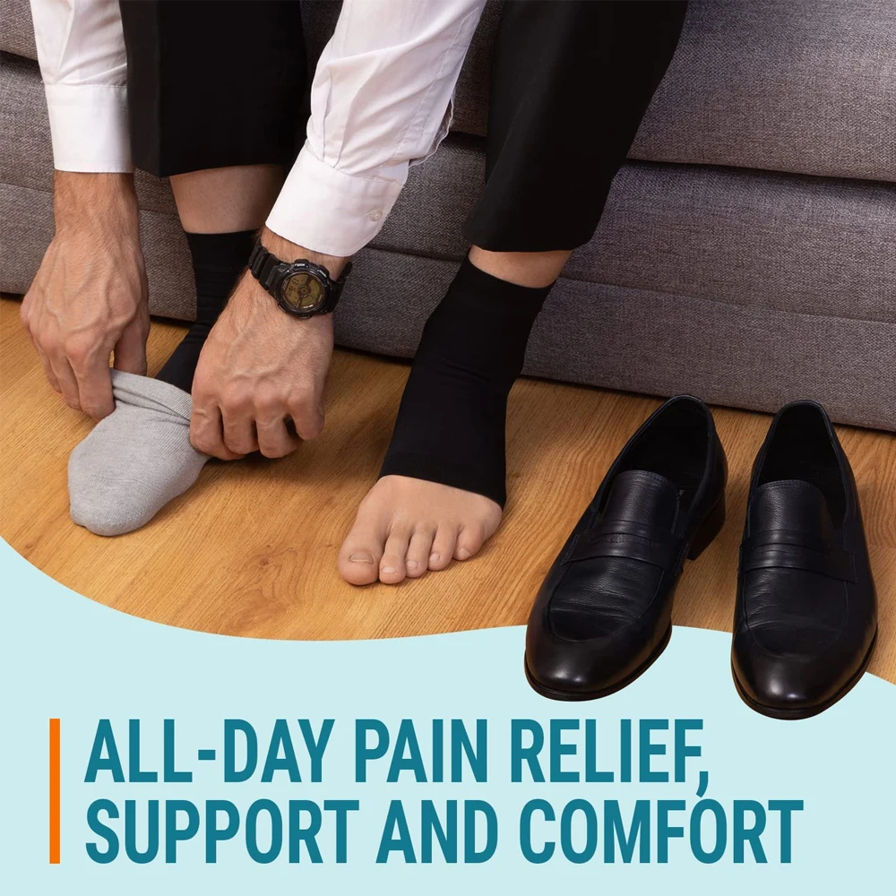 1 pasang kaus kaki Nano lengan - Ankle Brace Sock ulasan dan harga