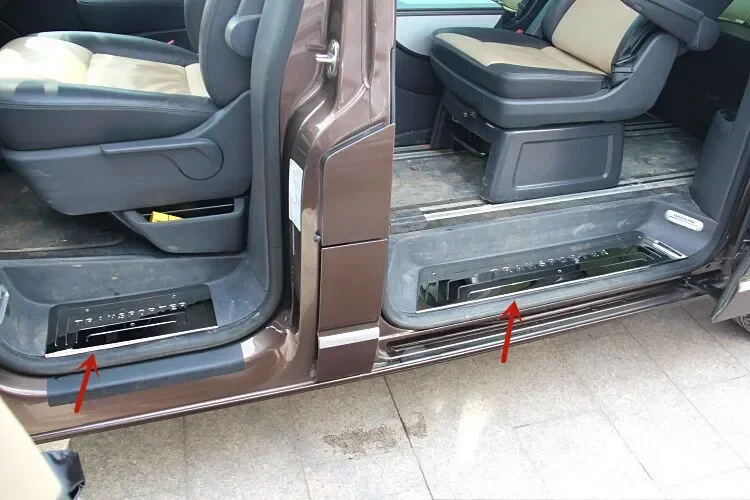 

For Volkswagen Multivan T5/T6 2019-2022 stainless steel car threshold guard Trunk threshold guard Anti-collision car styling