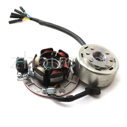Magneto Stator rotor kit with light FOR (YX YINXIANG 150cc/160CC Engine) Dirt Pit Bike Motorcycle Pit Pro Automic Electric Parts