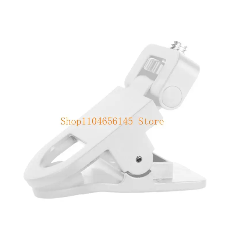 5asd Monitors Camera Mount Clips Fill Light Holder & Webcam Stand with Standard 1/4 Screw Connector Photography Lighting Clip
