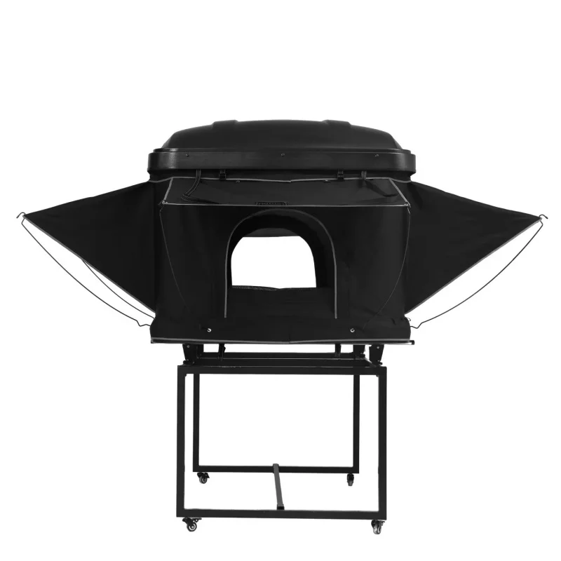 

Dual Expandable Pop-up Roofnest Hardshell Truck Top Sleeping Bed Box - Portable Outdoor Camping Tent
