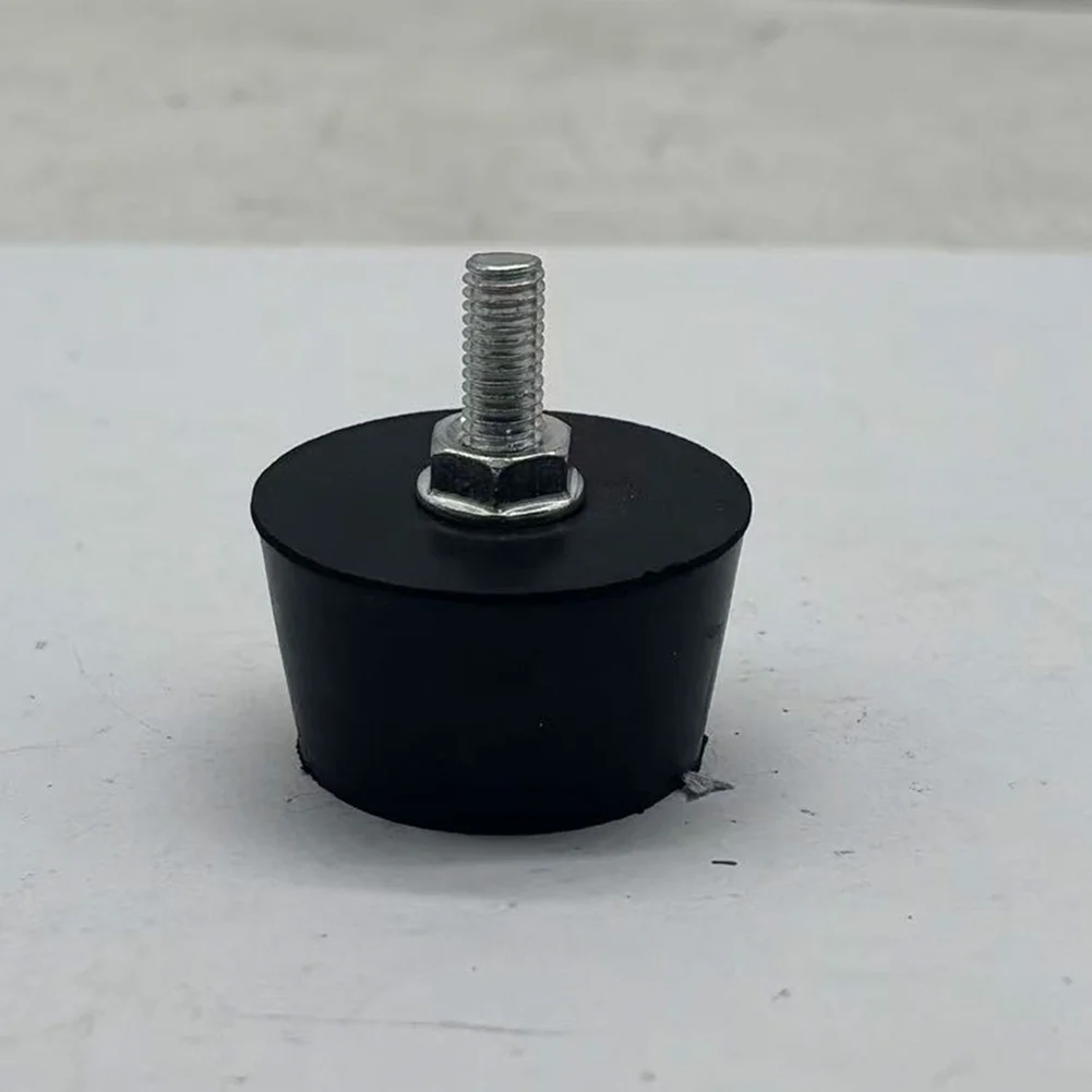 Rubber Compressor Feet Compressor Foot Pad Quick-change Design 6mm Threaded Fastener 07241 For Vibration Dampening