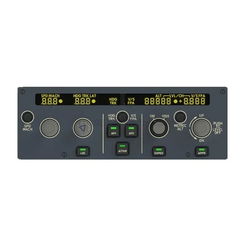 Cs  320 Airbus FCU Autopilot Panel Simulates Flight 2020 Xp P3d