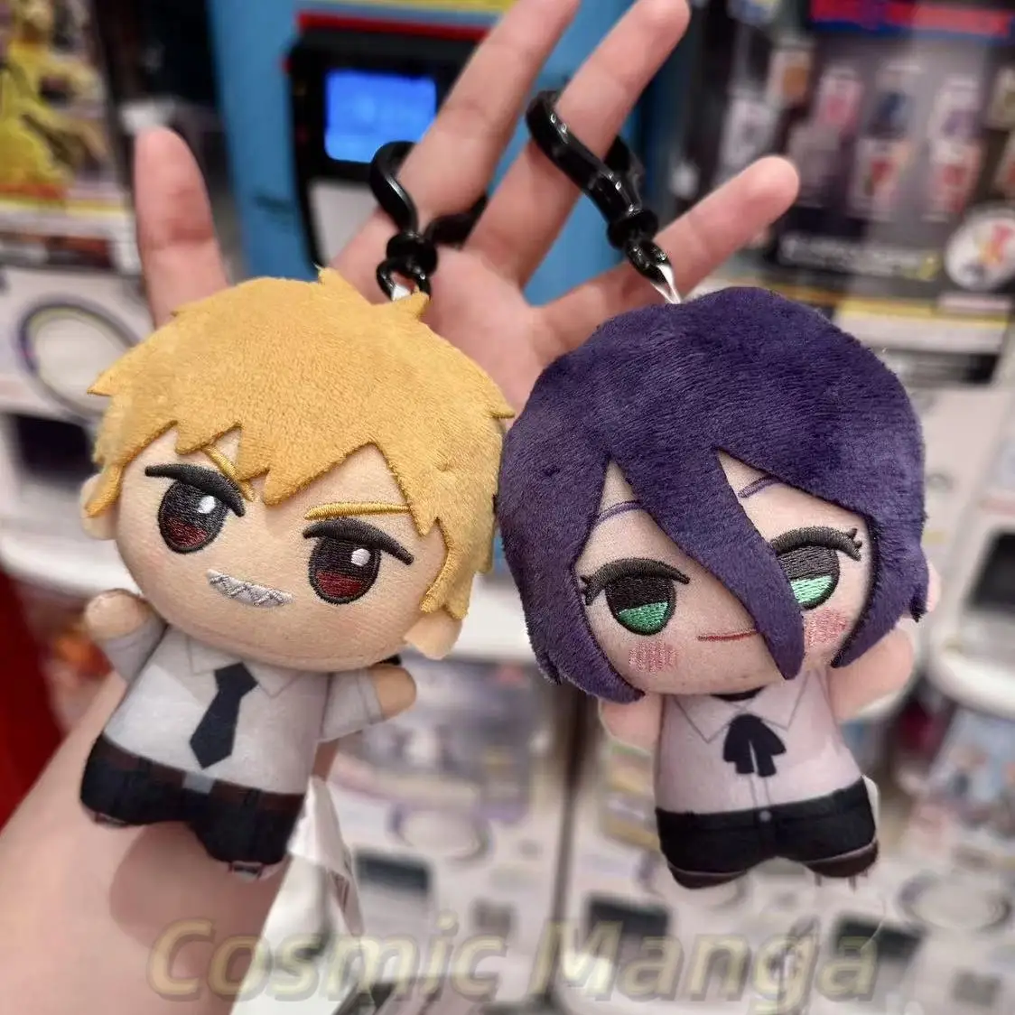 بالمنشار رجل لوسيان ريز تأثيري أنيمي الكرتون لطيف الكرتون الشكل المعبود قلادة المفاتيح التميمة هدايا عيد الميلاد هالوين