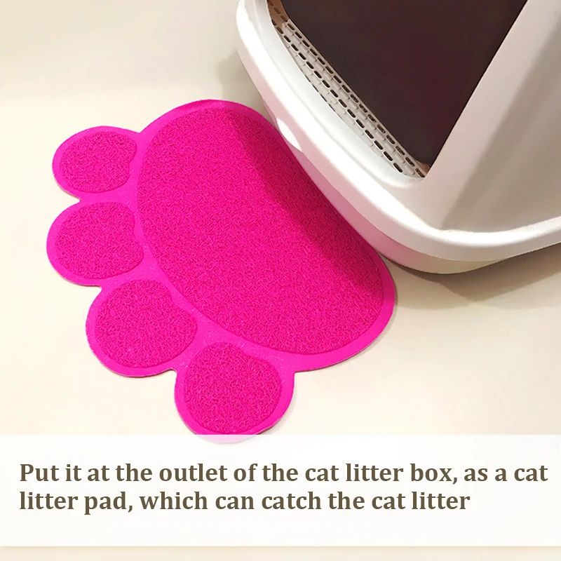 KOMMILIFE Silicone Pet Mat For CatS Non-Slip Cat Bowl Pad Cat Feeding Mat Pad Placemat Cat Litter Mat Cat Accessories