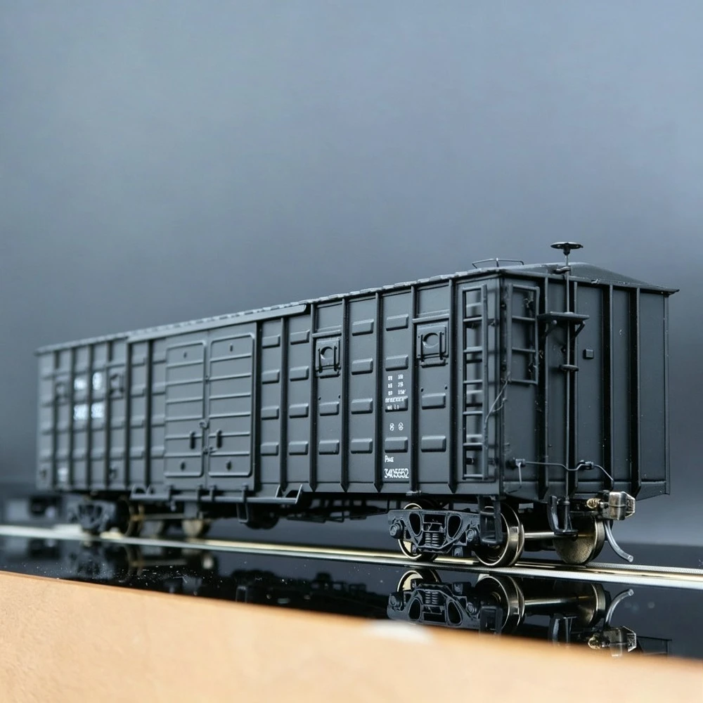 CMR HO Scale 1/87 Train Model P64K Boxcar Single‑Car 64K Multi-number Random Train Model Collection Sand Table Display