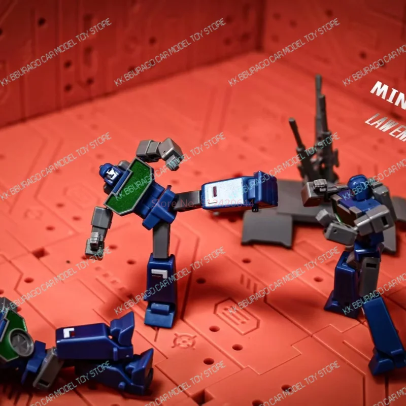 In stock Galaxy Toys Transformation Reflector Action Fiugres Mini Statue-09 Law Enforcement Team Decepticons Viewfinder Spectro