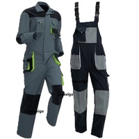Bib Overalls Men Work Coveralls Repairman Strap Jumpsuits Pants Working uniforms Plus Size 3XL4XL5XLMulti-Pockets Jumpsuits