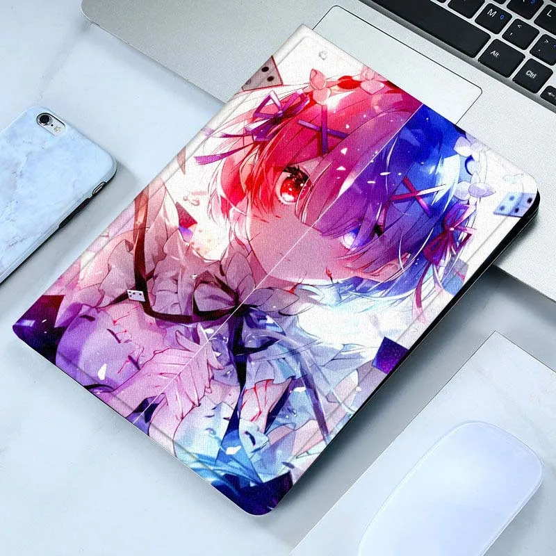 

Japanese Anime Re ZERO Tablet Case For Honor Tab Magic Pad GT GT2 6 X8 V7 V8 X9 8 9 13 X8a X9a Pro 10 12.1 12.5 Inch