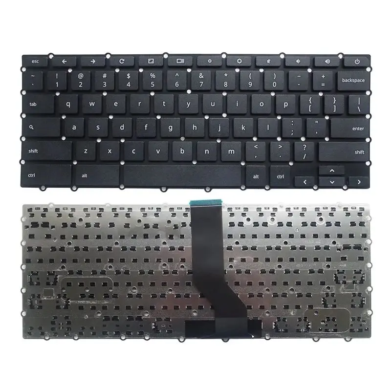 New US for Acer Chromebook 15 C910 CB3-531 CB3-431 CB5-571 C731 C731T US laptop Keyboard no frame black