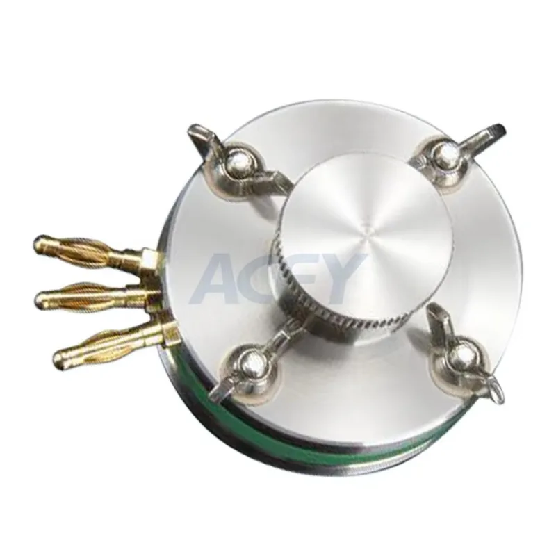 Button Battery Split Test Cell Three-Electrode Split Test Cell for Coin Cell Battery R&D