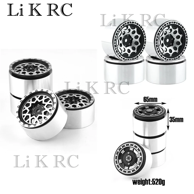 

2.2 Inch Metal Wheel Rim Hub For RC Car Rock Crawler TRX4 SCX10 D90 90046 RBX10 YIKONG 4102 4103 4082 CC01 REDCAT RC4WD