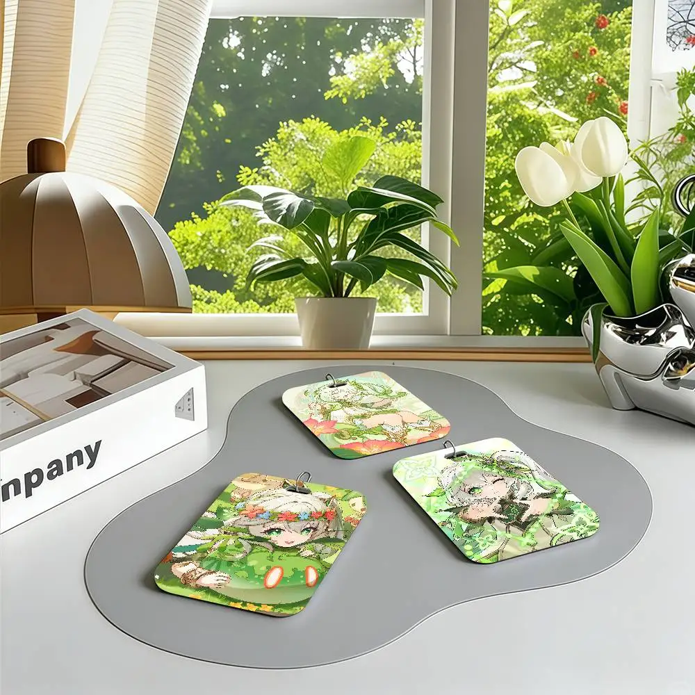 

Держатели для карт Game Genshin Impact Narcida: для удостоверений личности, студенческих билетов, проездных на метро, бейджей сотрудников и защитных чехлов.