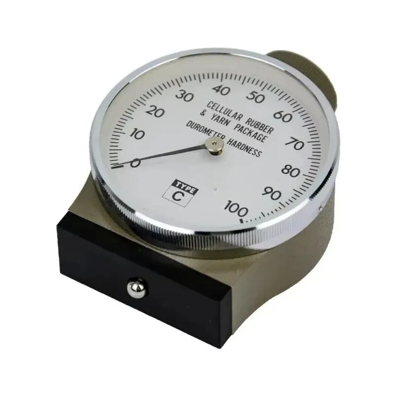 Shore Hardness Tester Type A/B/C/D Analog Durometer for Soft Rubber Sponge Foam Elastomer Shoe Insole Testing