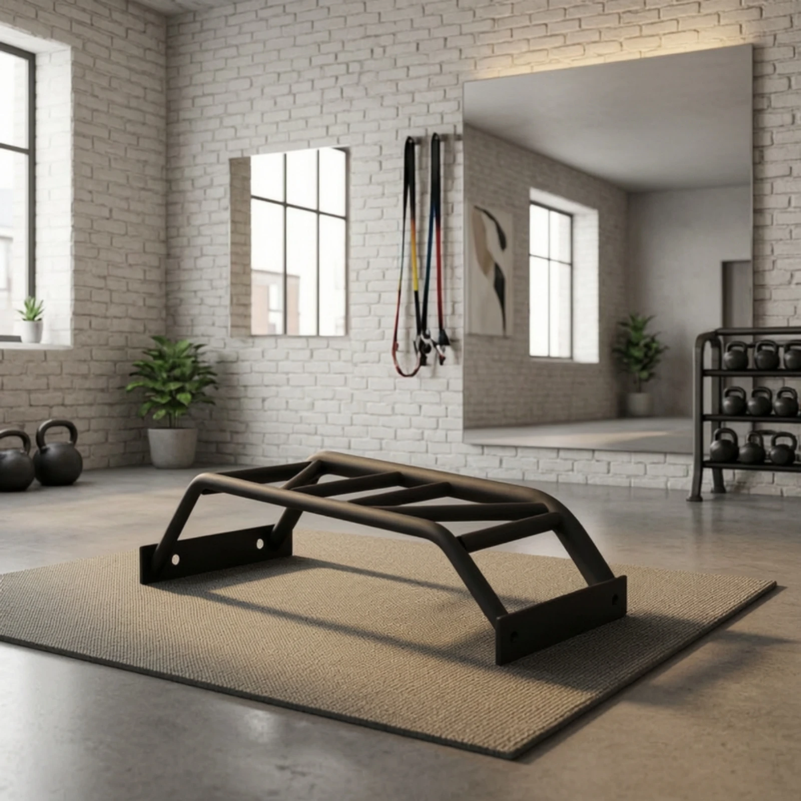 Home Gym Pull Up - Agarradera Trapezoidal para Dominadas, Accesorio de