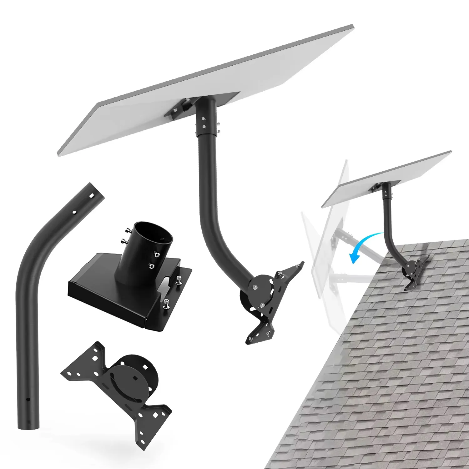 

High Quality Adjustable Carbon Steel Universal Starlink Mini Gen3 Mounting Kit for Roof Mounting