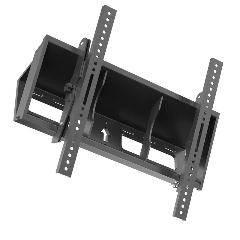 Universal TV hanger, the depression angle is adjustable by 45 degrees, the exhibition hall bar counter has a large angle screen