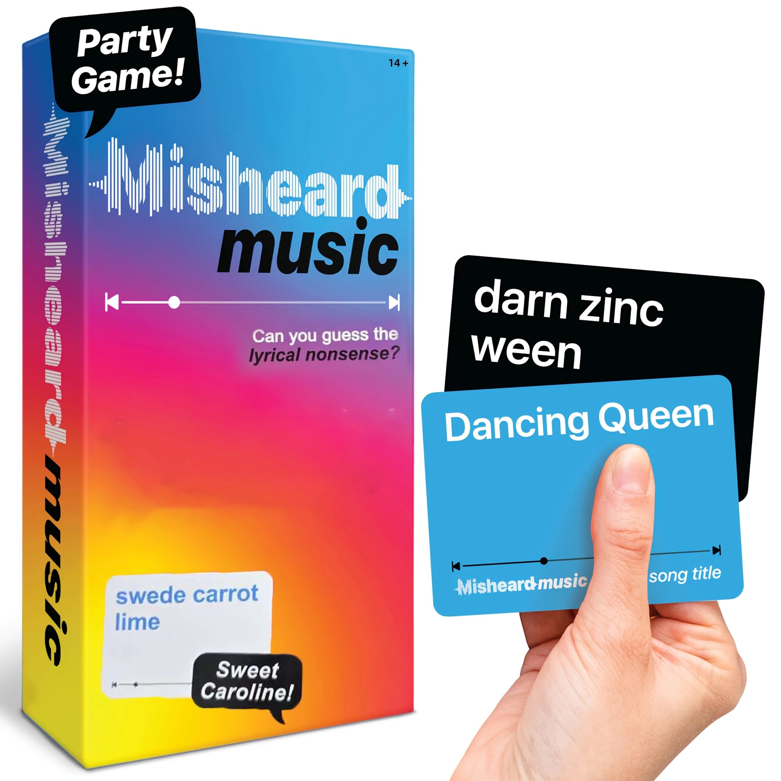 500 لعبة ألغاز لبطاقات كلمات الأغاني المضحكة مع إجابات لحفلة أغاني Misheard، تحدي اقتباس الموسيقى لعيد ميلاد عائلة KTV #1