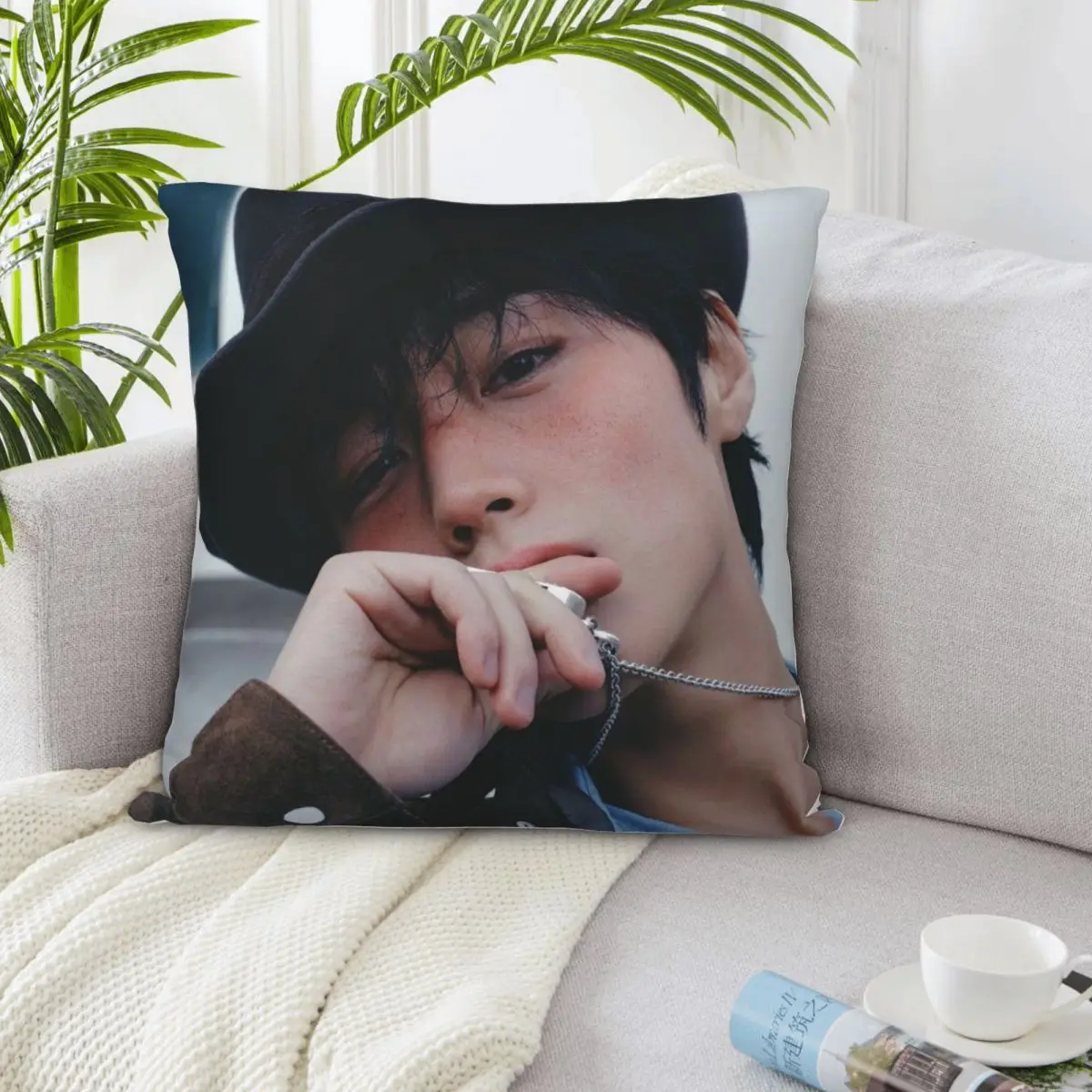 

Park Ji-Hoon KPOP 001807 Dakimakura Pillow Cover Ornamental Pillows Dakimakura Pillow Case Pillow Cover