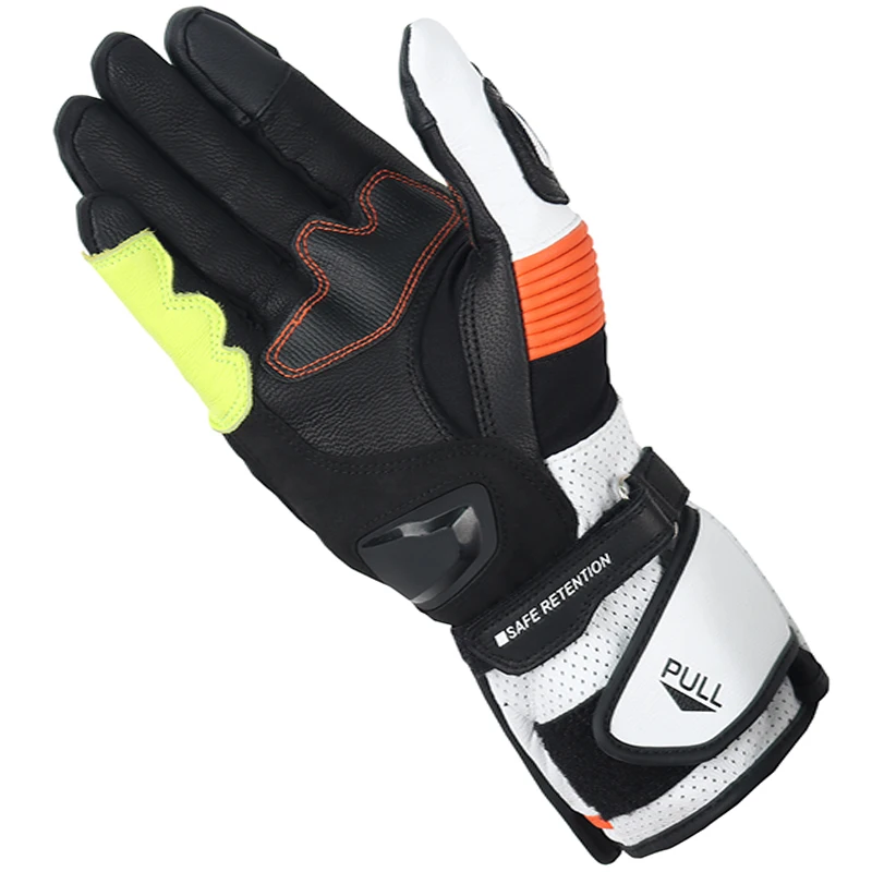 Two-X Gp Pro Sp-2 v3 Sport Motorrad Rennhandschuhe Touchscreen Leder Rennmotorrad Langer Rennhandschuh Sommer