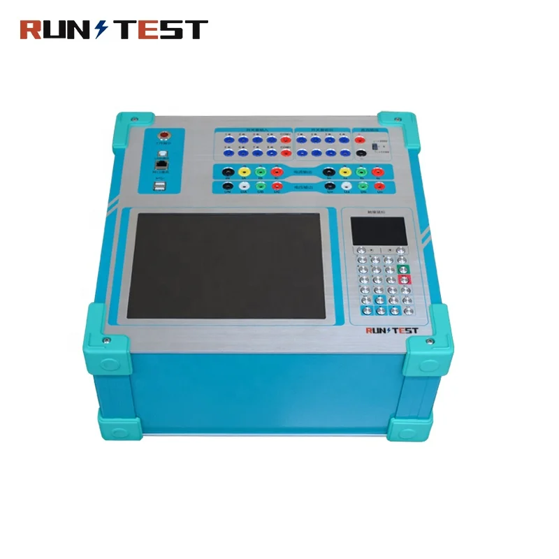 Ce Certificate Automotive 6 Phase Relay Protection Testing Instrument Microcomputer Relay Protection Tester