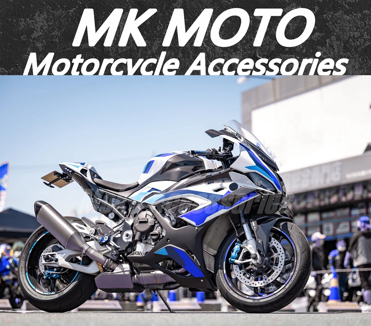 

Motorcycle Fairings Kit Fit For M1000RR S1000rr 2019 2020 2021 2022 Bodywork Set 19 20-23 High Quality Injection White Blue