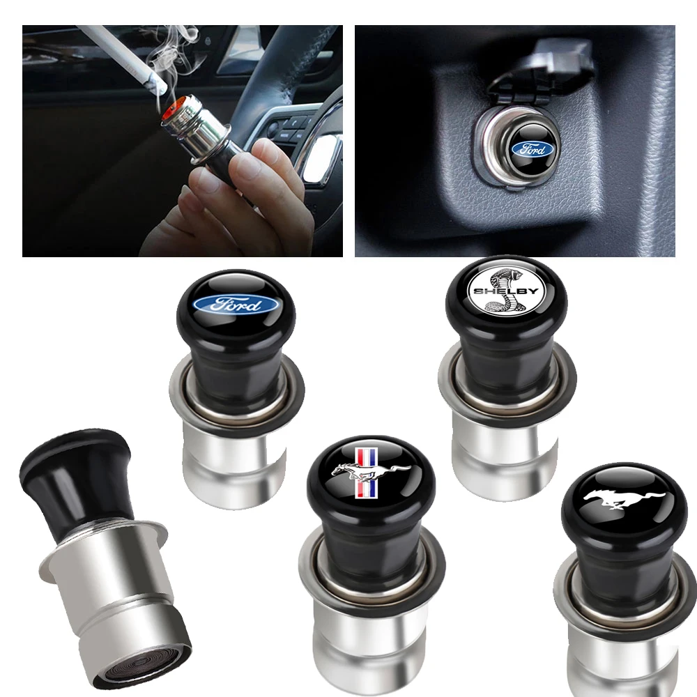 Universal Car Accessories Power Cigarette Lighter Plug for Ford Shelby Mustang Ranger Escort Falcon Tierra Territory Galaxy Edge